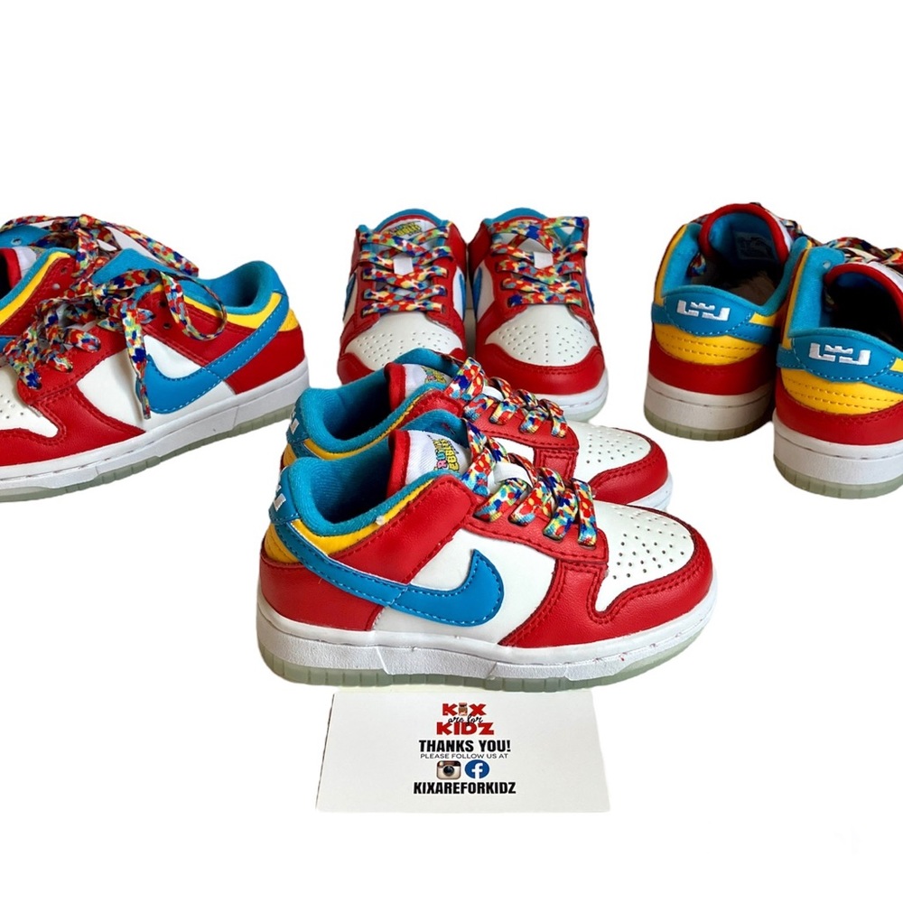Kids Lebron James Fruity Pebbles Dunk